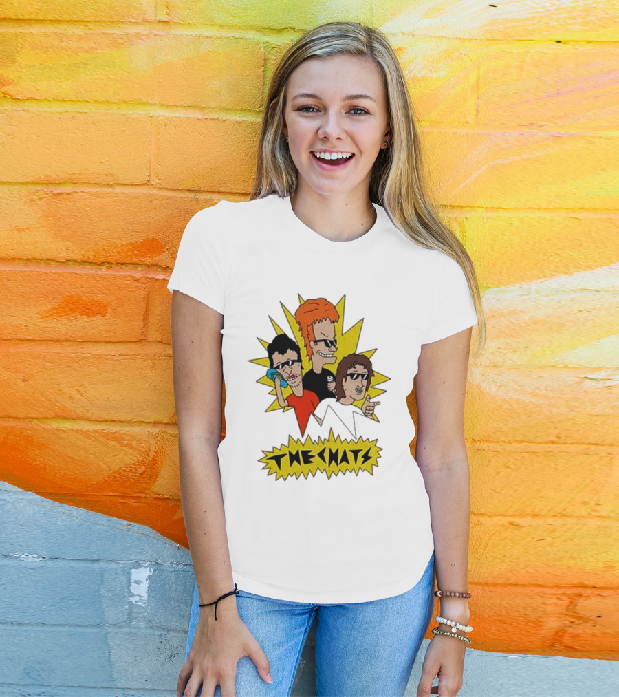 The Chats Beavis Butthead White T-Shirt