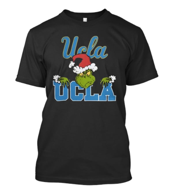 UCLA Bruins NCAA Football Grinch Christmas T-Shirt