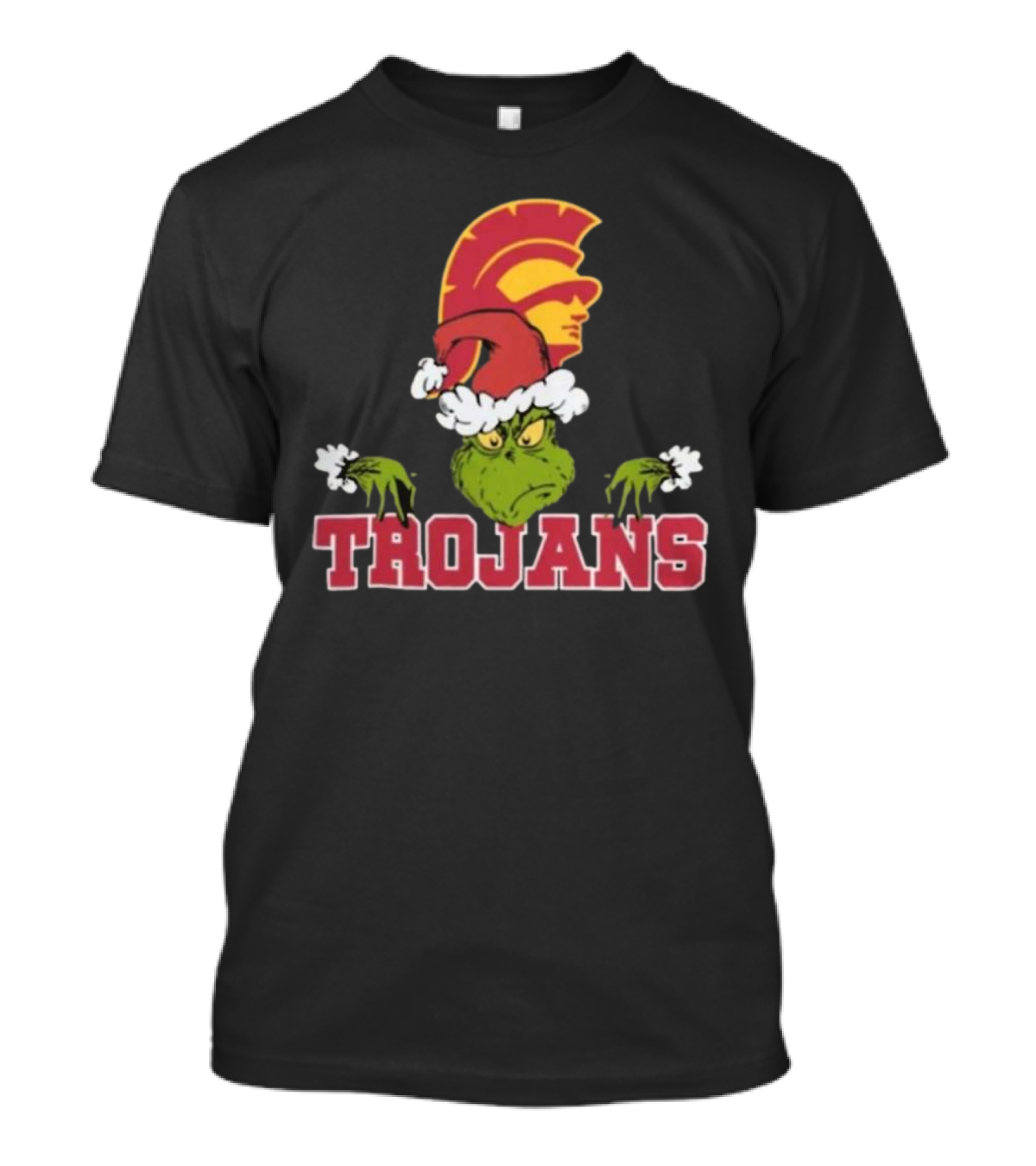 USC Trojans Football Grinch Christmas T-Shirt