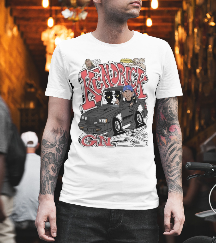 Kendrick GNX Freakorico Cartoon Car T-Shirt