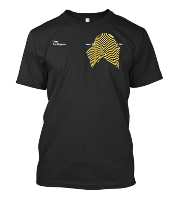 Cage The Elephant Neon Pattern T-Shirt