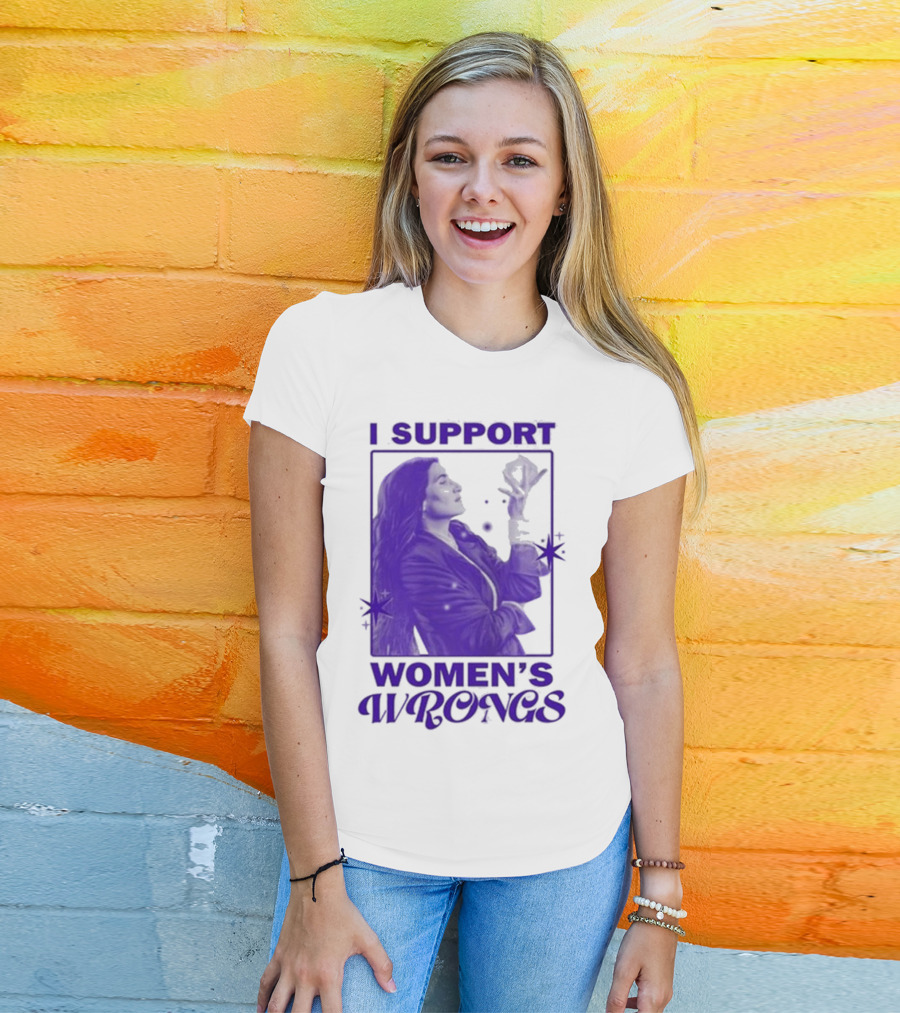 I Support Women’s Wrongs Agatha All Along WandaVision Magic Pose T-Shirt