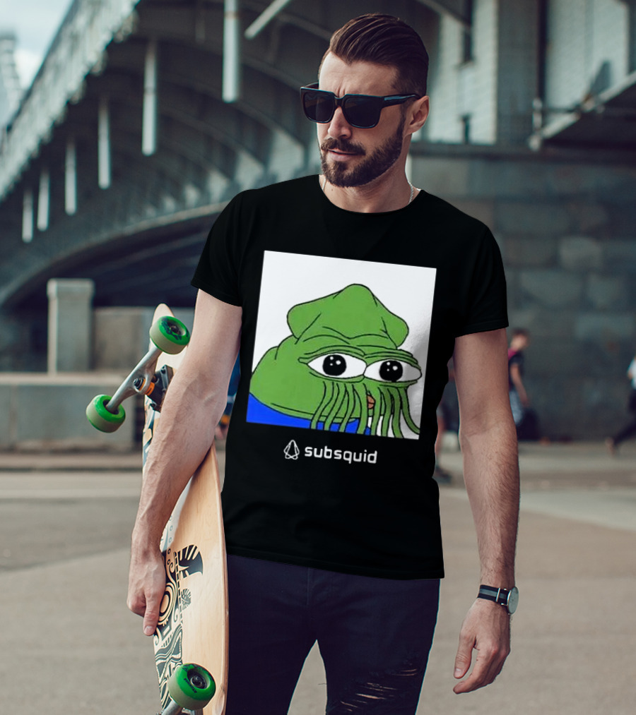 Dima Zhelezov Pepe The Frog Meme Subsquid T-Shirt