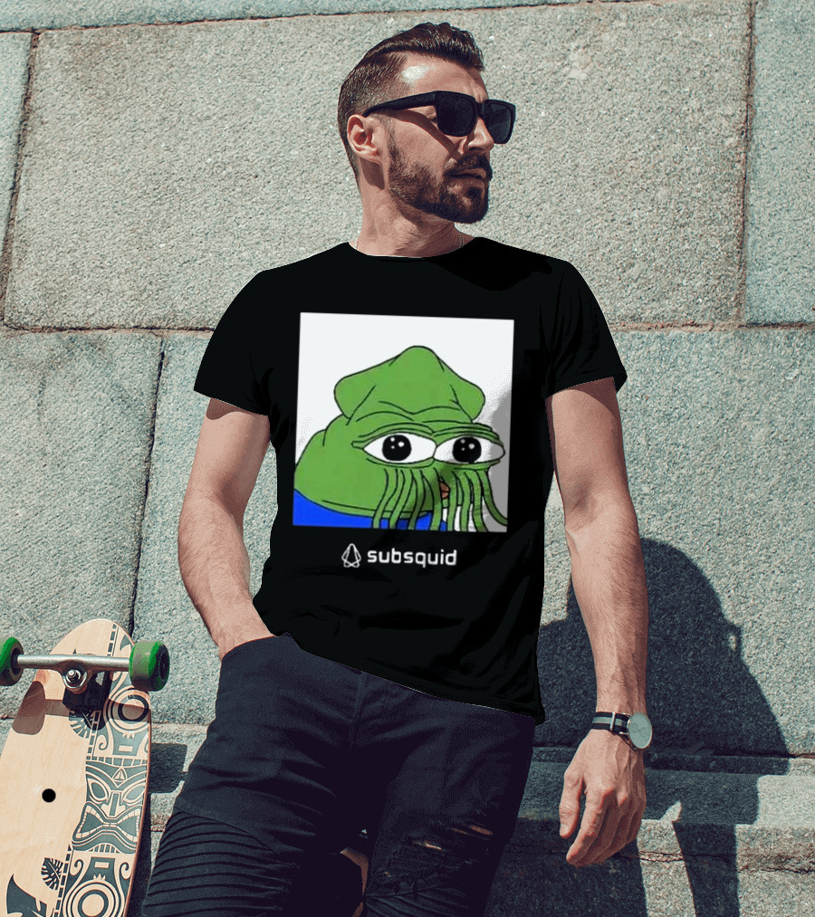 Dima Zhelezov Pepe The Frog Meme Subsquid T-Shirt