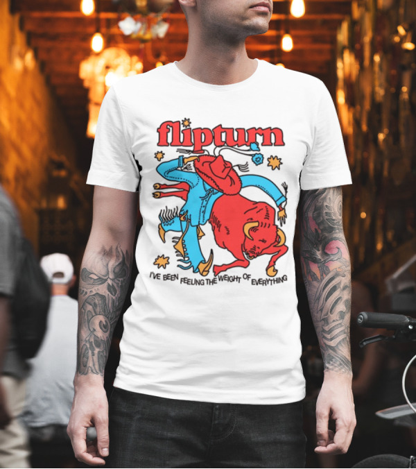 Flipturn Rodeo Clown I've Been Feeling The Word Of Emptiness T-Shirt Flipturn Rodeo Clown I've Been Feeling The Word Of Emptiness T-Shirt