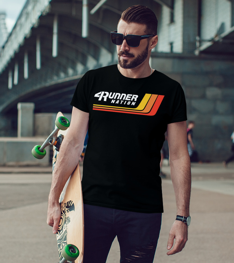 4Runner Nation Vintage Racing Stripes Premium T-Shirt
