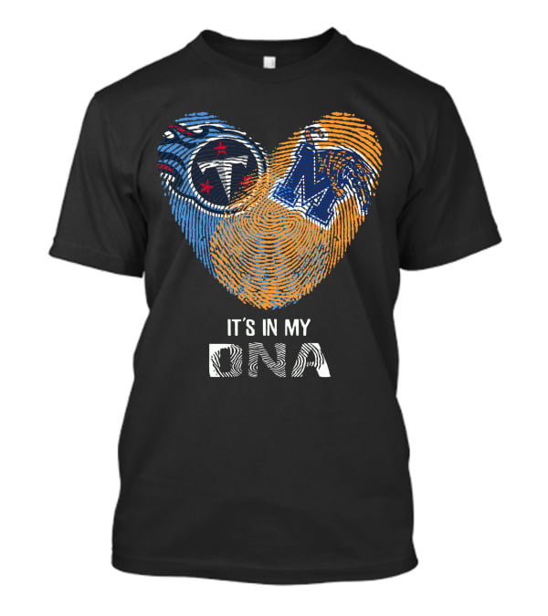 Titans Memphis Tigers It's In My DNA T-Shirt