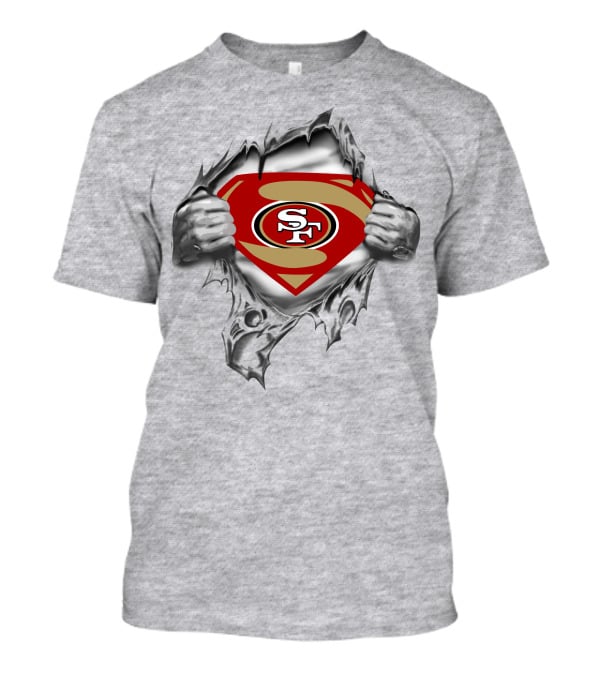 SF 49ers Superman Logo Mashup T-Shirt