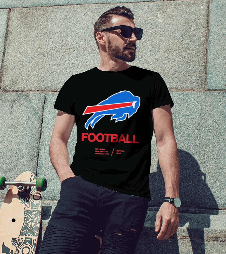 Buffalo Bills Football Marissa Figueroa Wears T-Shirt