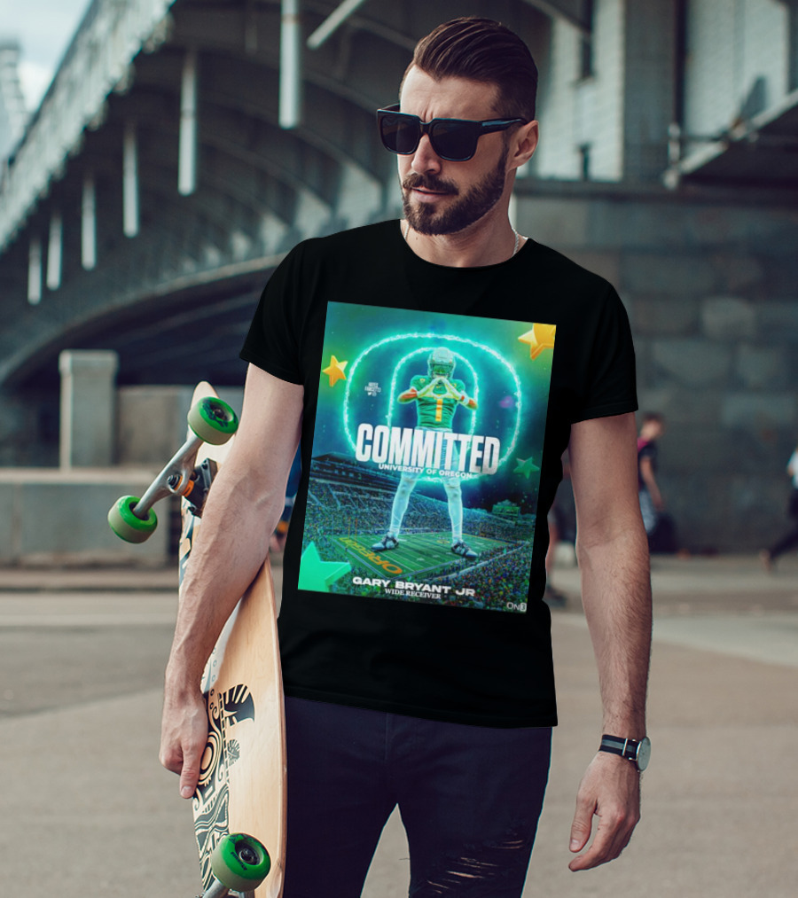 COMMITTED Gary Bryant Jr University Of Oregon Wide Receiver T-Shirt