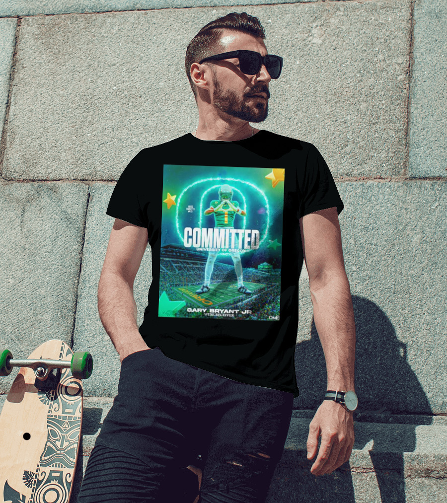 COMMITTED Gary Bryant Jr University Of Oregon Wide Receiver T-Shirt