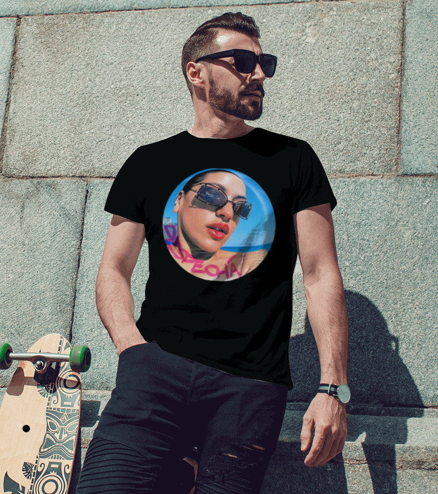 Rosalia Motomami Despecha Sunglasses Beach Vibe T-Shirt