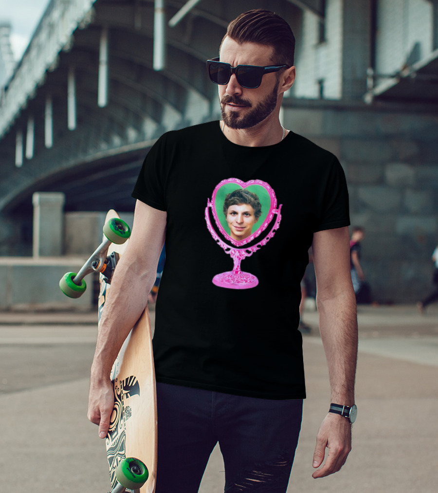 Michael Cera Heart Frame T-Shirt