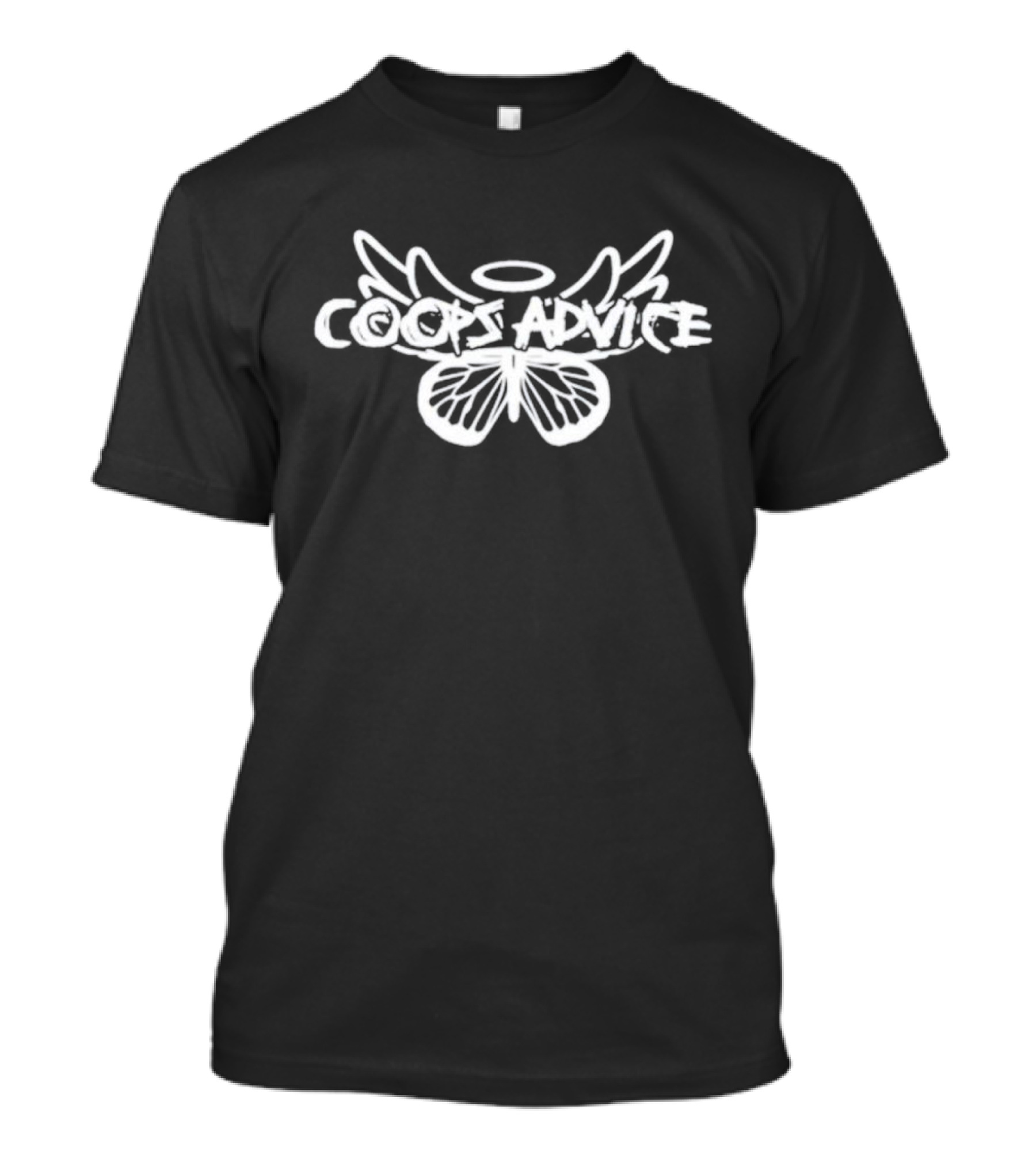 Coops Advice Foundation Angel Wings Butterfly T-Shirt