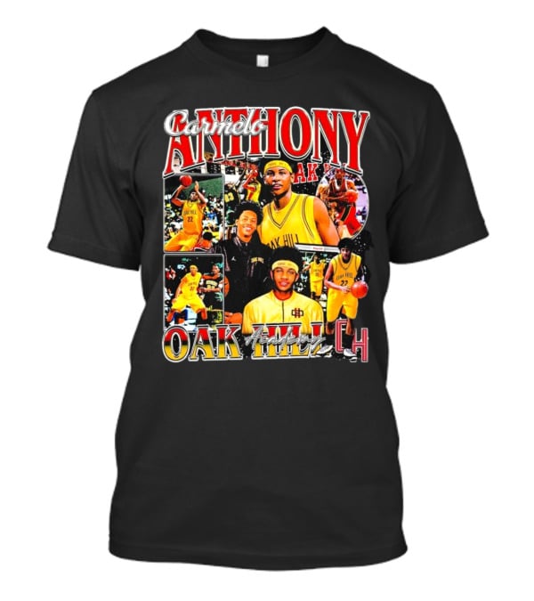 Carmelo Anthony Oak Hill Academy Basketball Highlights T-Shirt