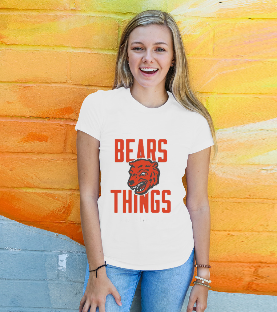Chgo Bears Things From Adam Hoge T-Shirt