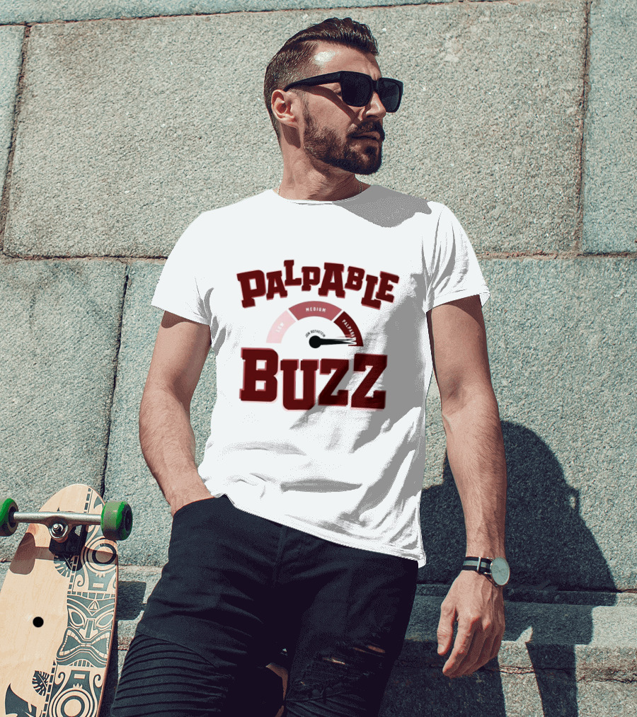 Palpable Buzz High Activity Level Gauge T-Shirt