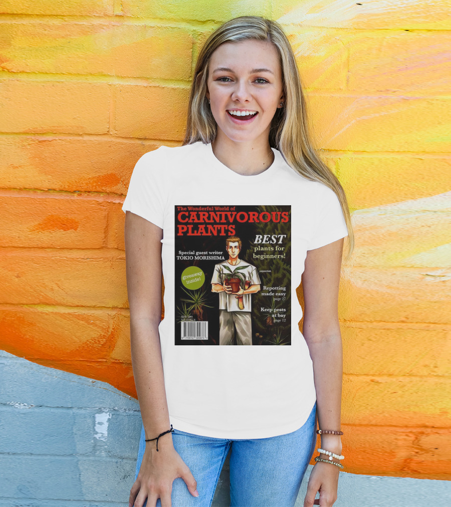 The Wonderful World Of Carnivorous Plants Best Plants For Beginners Special Guest Writer Tokio Morishima Giveaway Inside T-Shirt