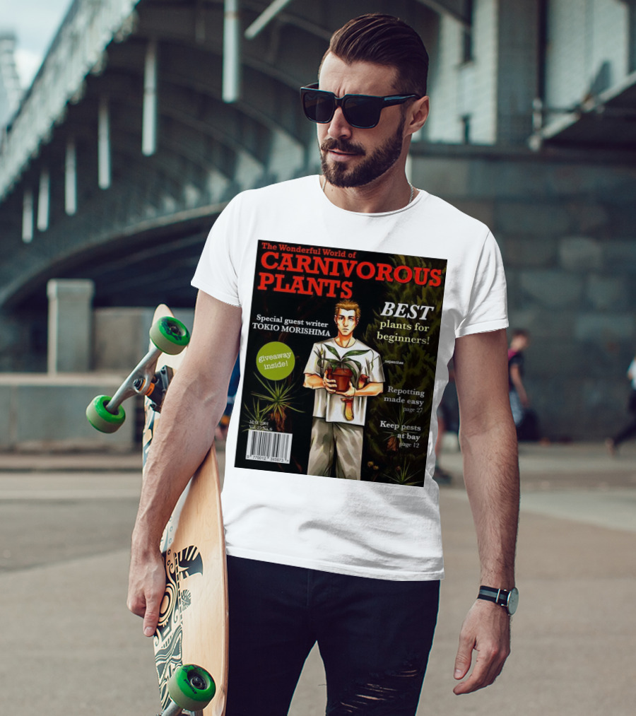 The Wonderful World Of Carnivorous Plants Best Plants For Beginners Special Guest Writer Tokio Morishima Giveaway Inside T-Shirt