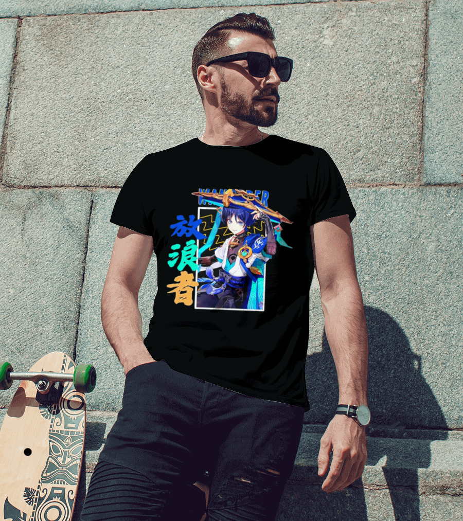 Wanderer Scaramouche Genshin Impact T-Shirt