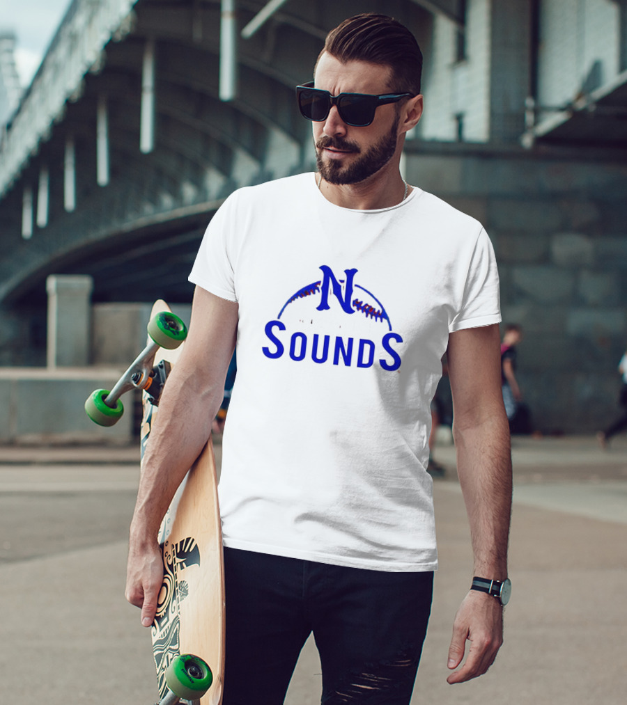 Nashville Sounds Baseball Team Emblem N T-Shirt