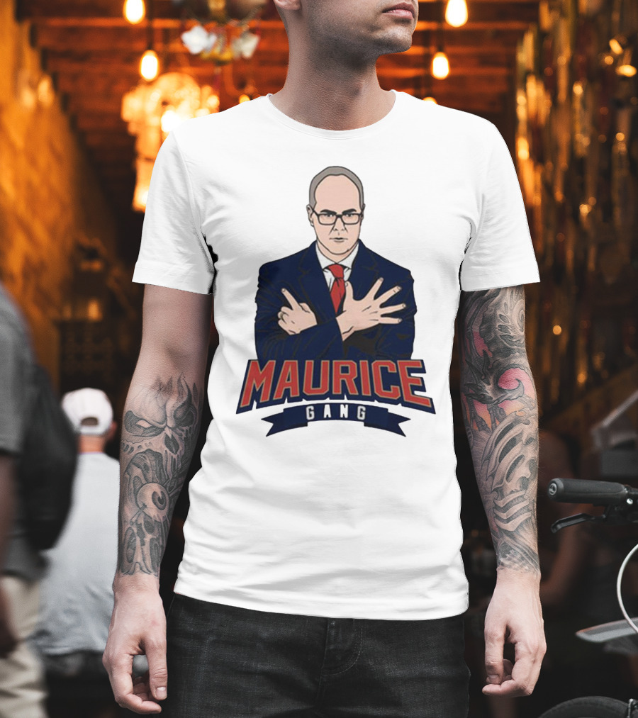 Maurice Gang Florida Hockey Coach Gesture T-Shirt