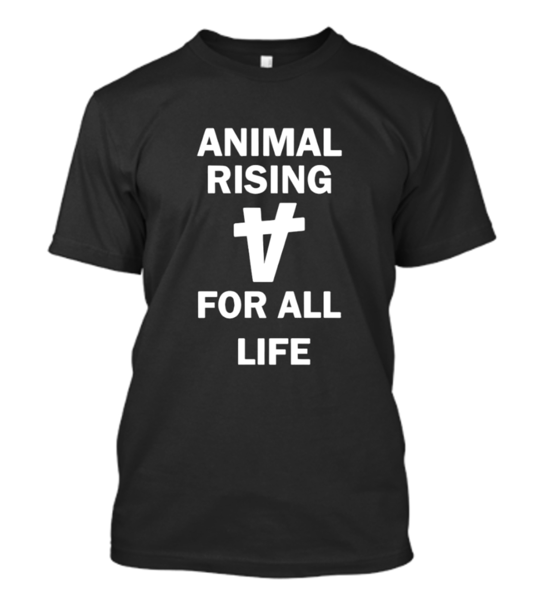 ANIMAL RISING FOR ALL LIFE Vegan T-Shirt