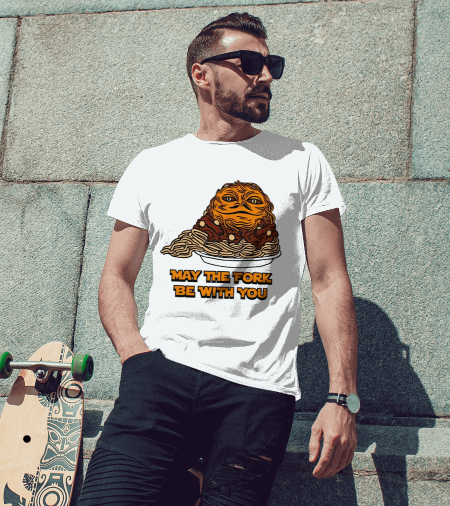 May The Fork Be With You Chili The Hutt Noodles T-Shirt