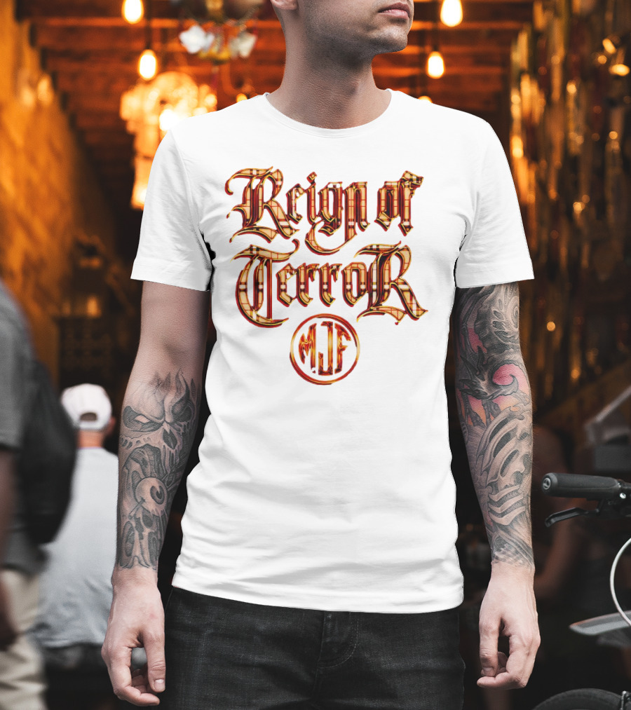 MJF Reign Of Terror Plaid Gothic T-Shirt