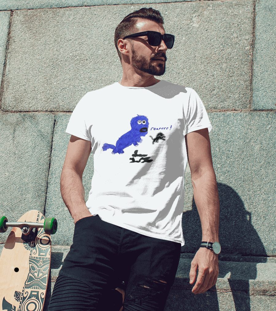 Sam Laporta Roarrrr Detroit Lions T-Shirt