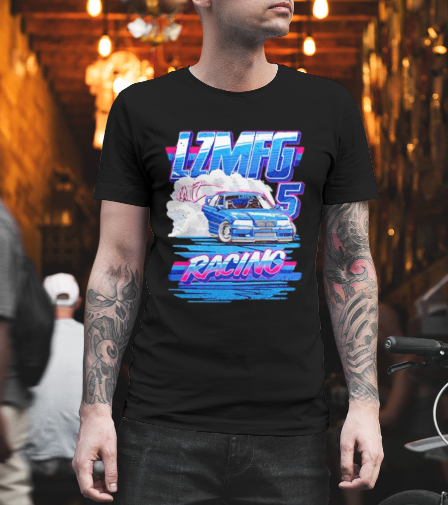 LZMFG R34 Racing 5 Car Drift T-Shirt