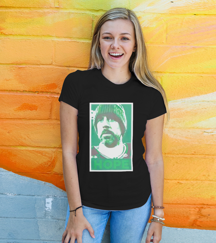 New York Jets Aaron Rodgers Hope Fan T-Shirt