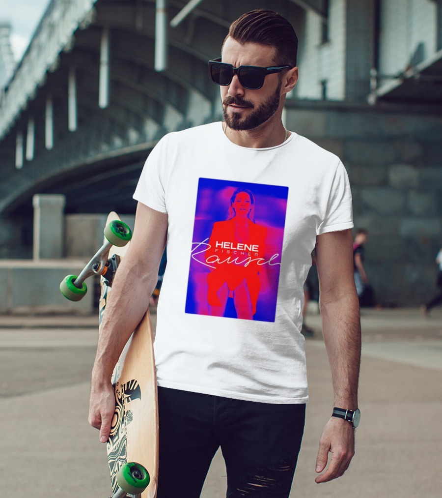 Helene Fischer Rausch Neon Style Bold Visuals T-Shirt