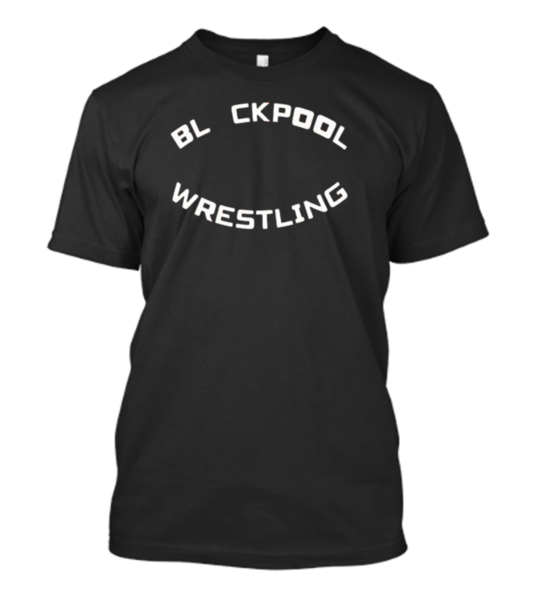 BL CKPOOL Wrestling T-Shirt