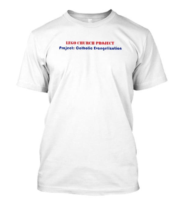 LEGO Church Project Catholic Evangelization Initiative T-Shirt