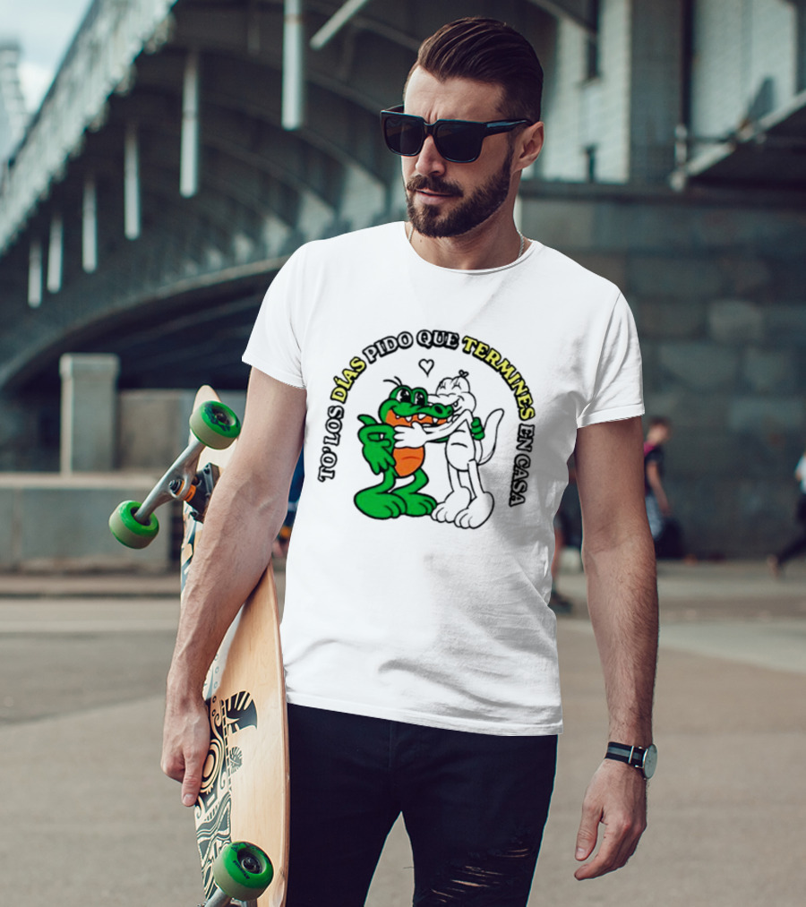 Alvaro Diaz Felicilandia Ya Salimos To'Los Dias Pido Que Termines En Casa T-Shirt
