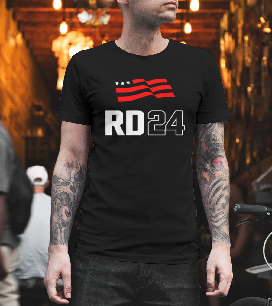 Desantis RD24 American Flag Stars Stripes T-Shirt