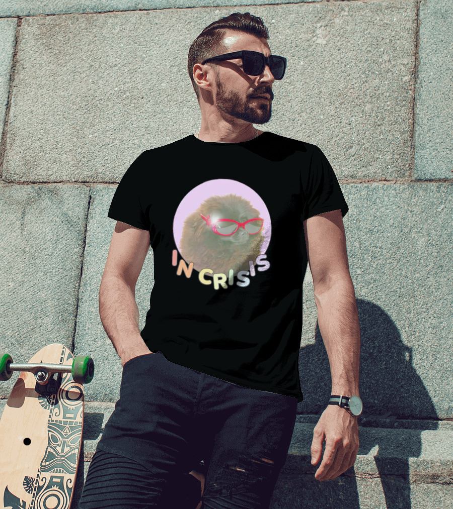 Dog In Crisis With Glasses T-Shirt