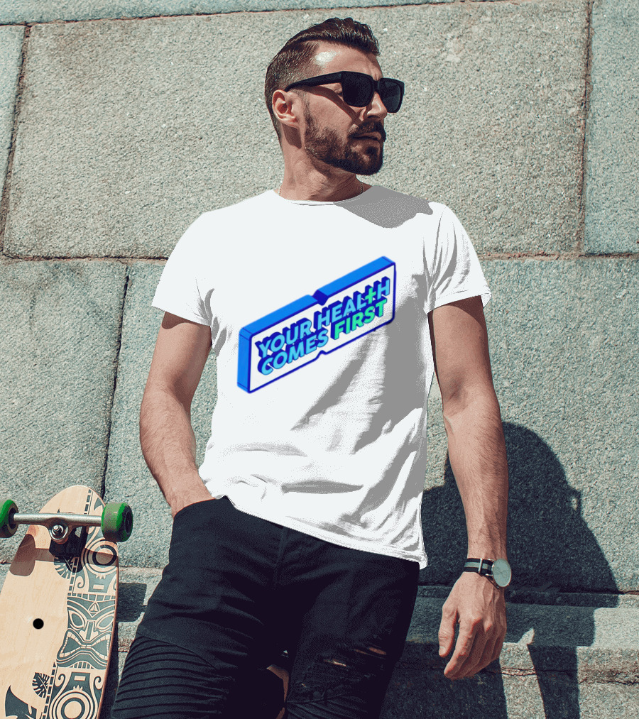 Your Health Comes First Prioritize Fitness Prioritize Sport T-Shirt