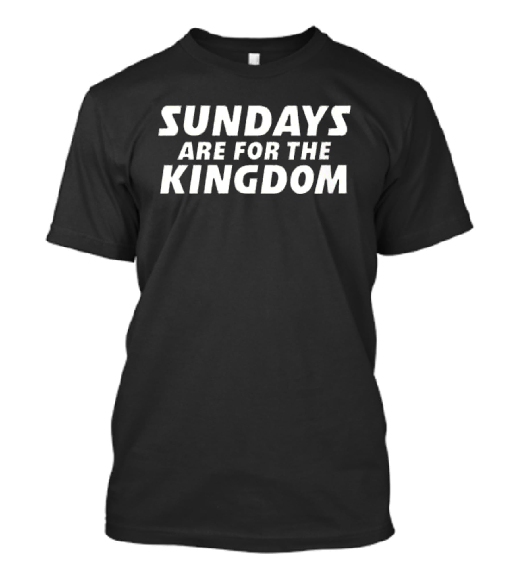 Kansas City Chiefs Sundays Are For The Kingdom Football Fans T-Shirt