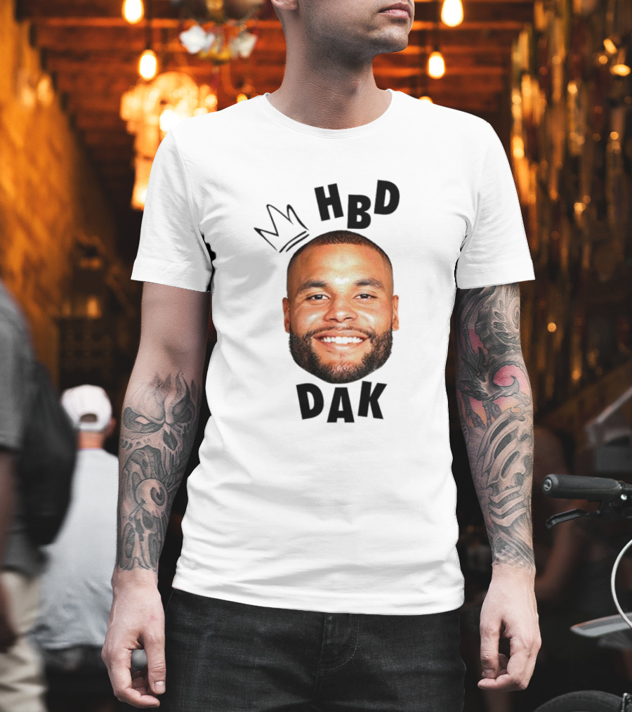 HBD Dak Prescott Birthday Celebration Iconic T-Shirt