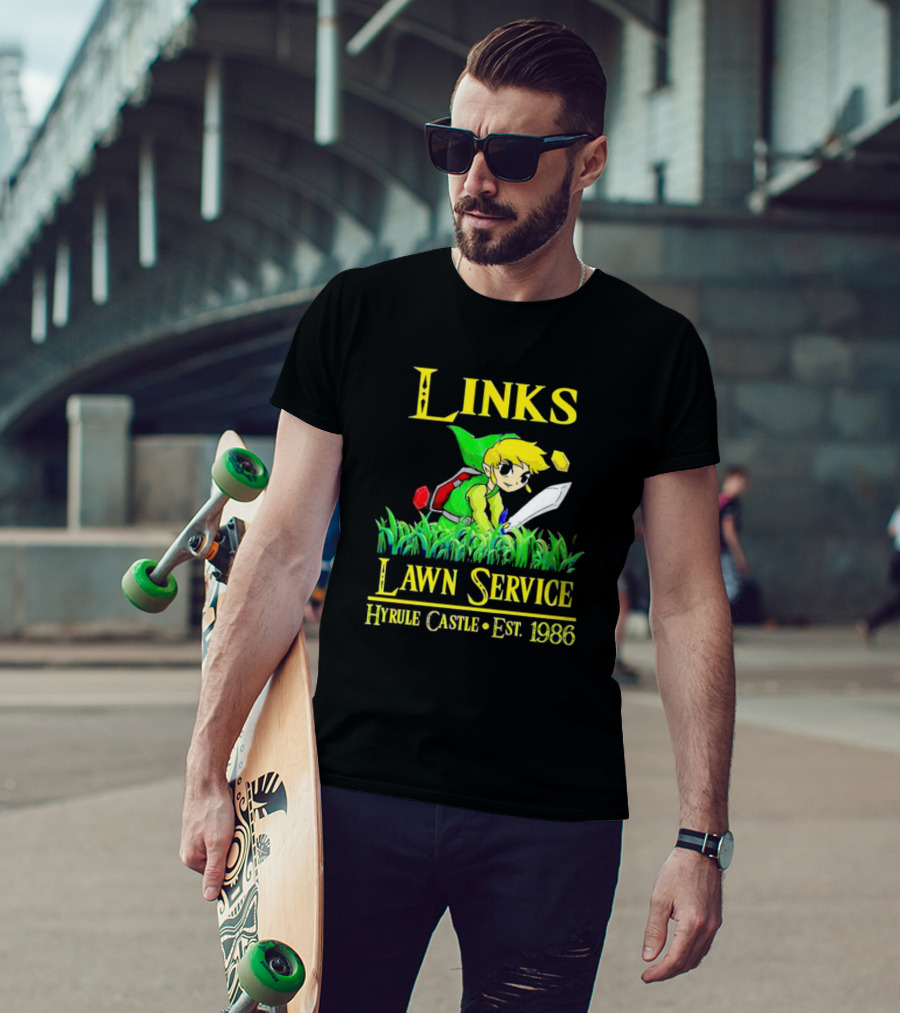 Links Lawn Service Hyrule Castle Est. 1986 T-Shirt