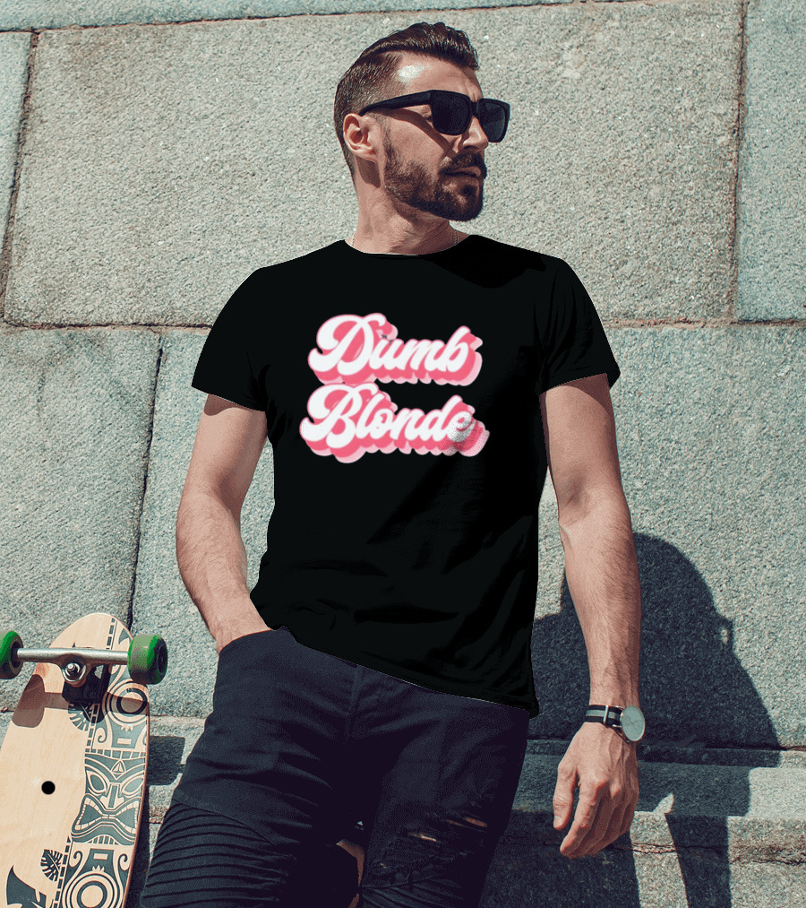 Dumb Blonde Barbie Movie Aesthetic T-Shirt