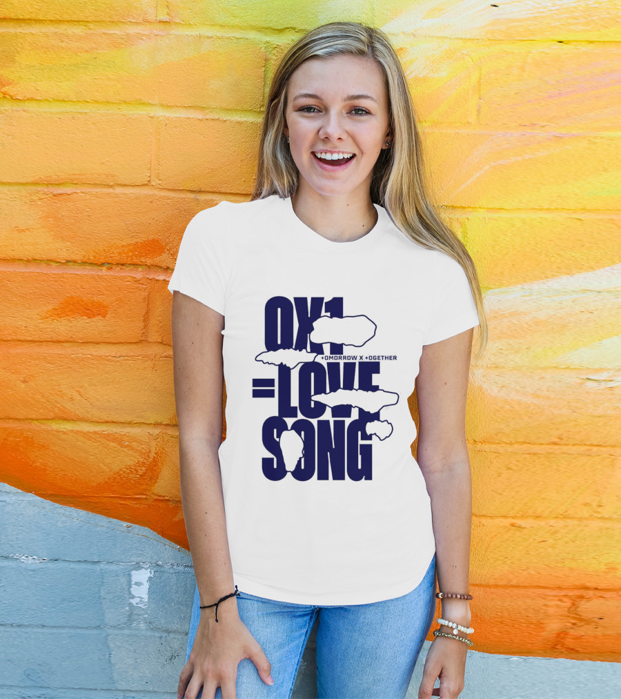 Tomorrow X Together Ox1 Equals Love Song T-Shirt