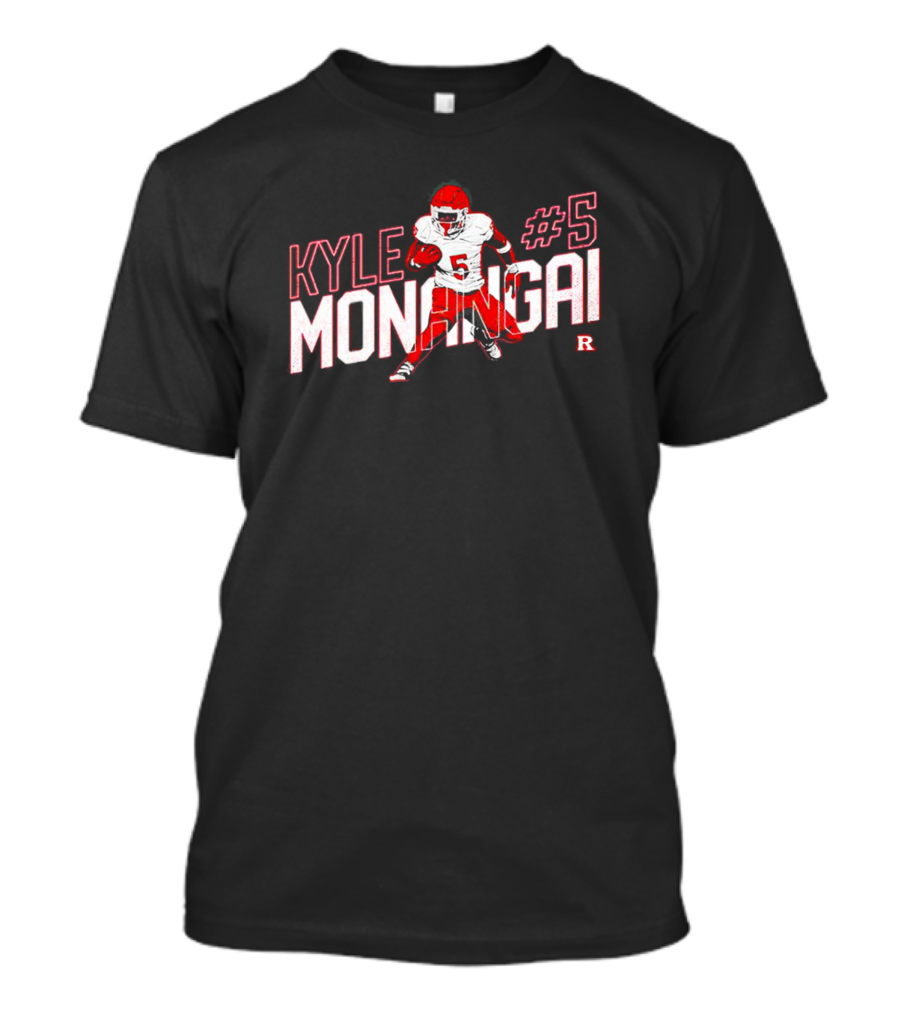 Kyle Monangai #5 Football Caricature R T-Shirt