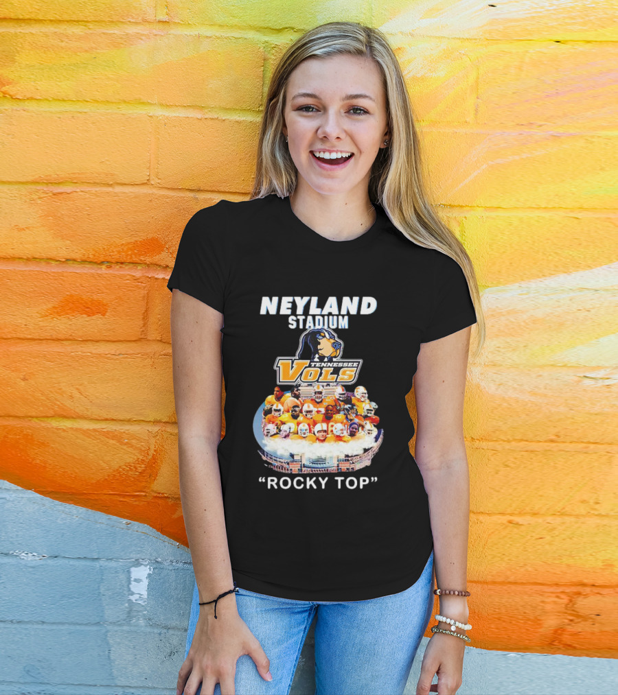 Neyland Stadium Tennessee Vols Rocky Top Football Team T-Shirt