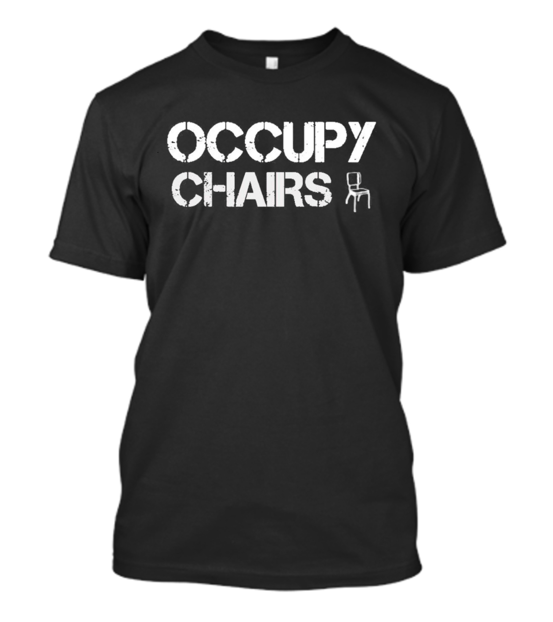 Occupy Chairs Folding Chair T-Shirt