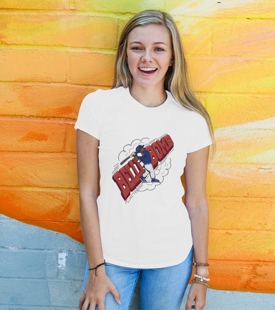 Cody Bellinger Belli Bomb Baseball Hit Iconic Swing T-Shirt