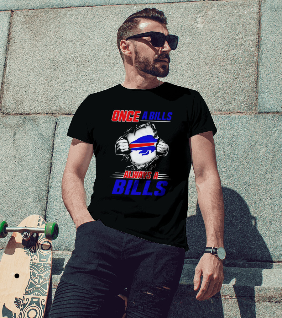 Once A Bills Always A Bills Buffalo Logo T-Shirt