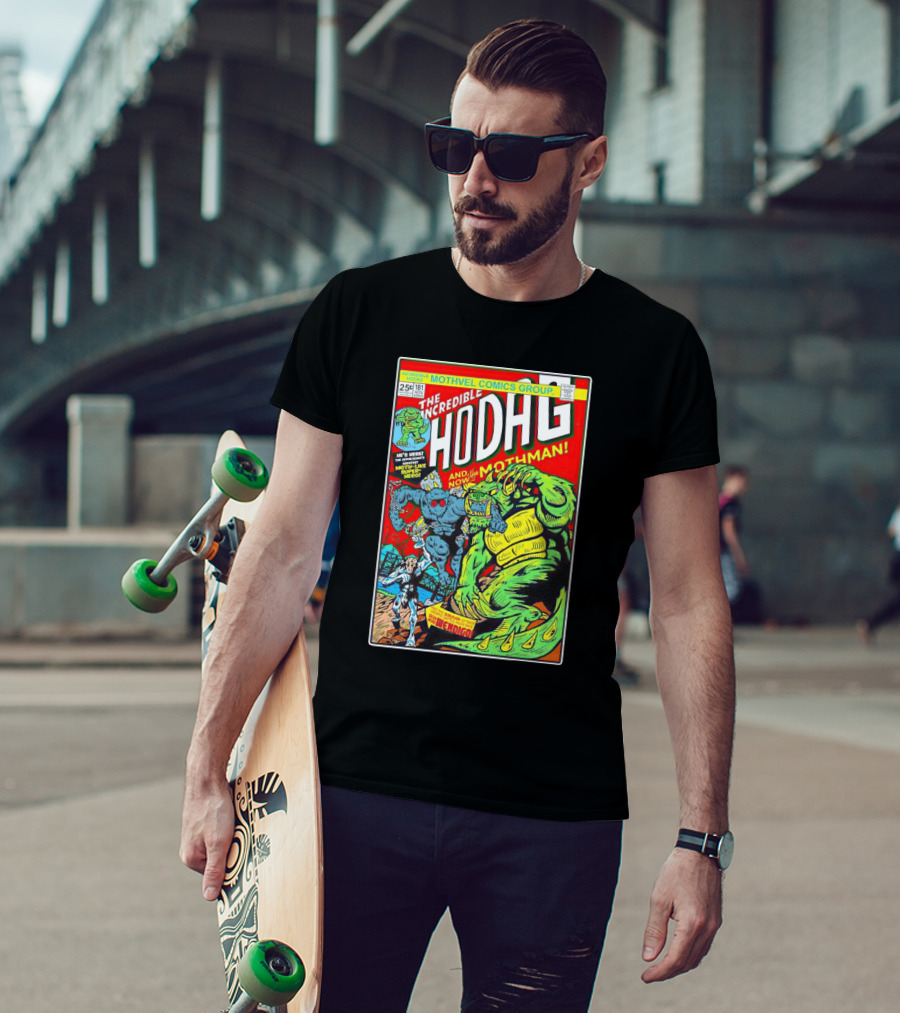 Mothvel Comics Group The Incredible Hodag And The Mothman Battles Incredico T-Shirt